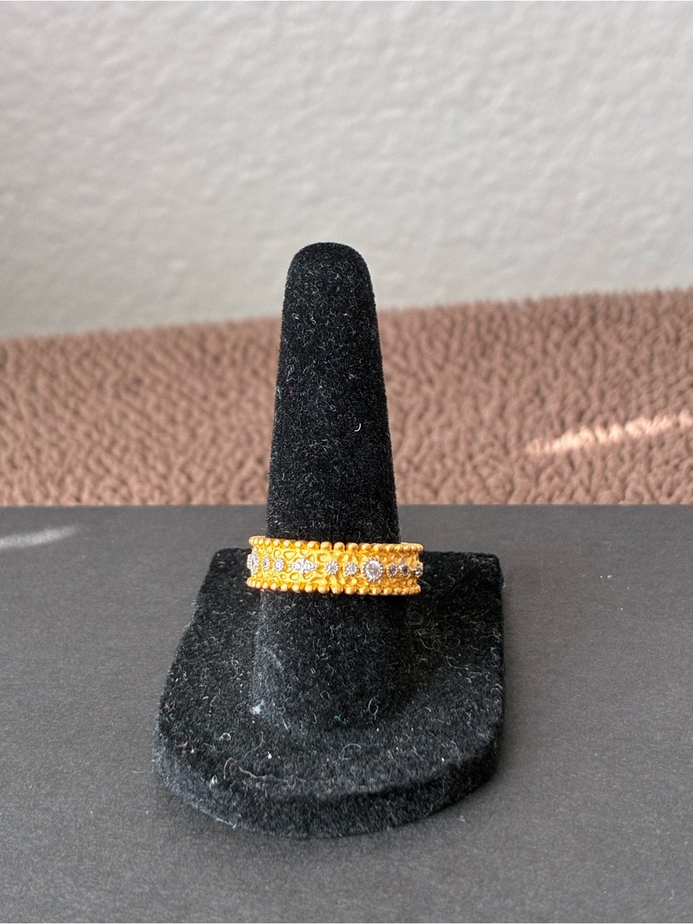 Freida Rothman Bezel Stack Ring Sz 7 - Picture 6 of 8